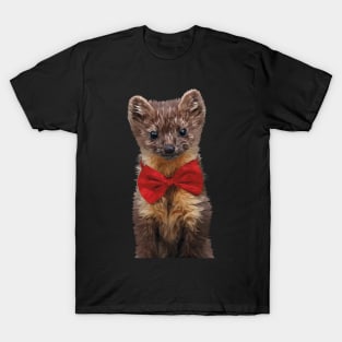 Weasel with Bow tie T-Shirt